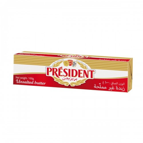 總統牌無鹽牛油(100g)