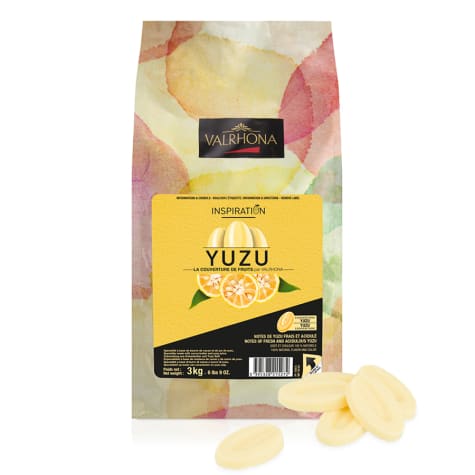 Valrhona柚子朱古力粒