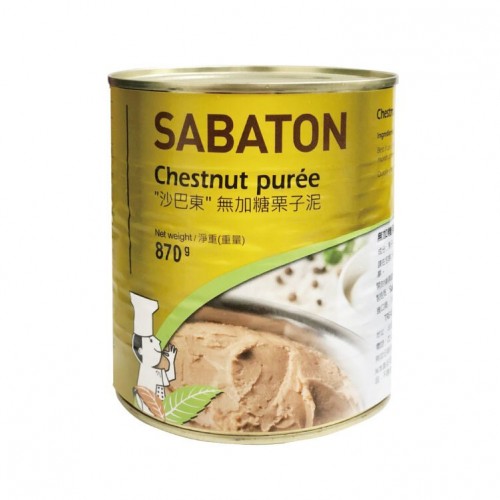 Sabaton無糖栗子茸(870g)